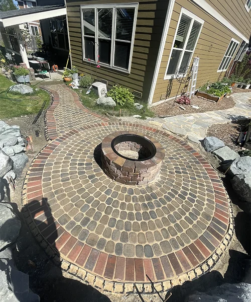 Patio Paver & Firepit in Puyallup 
